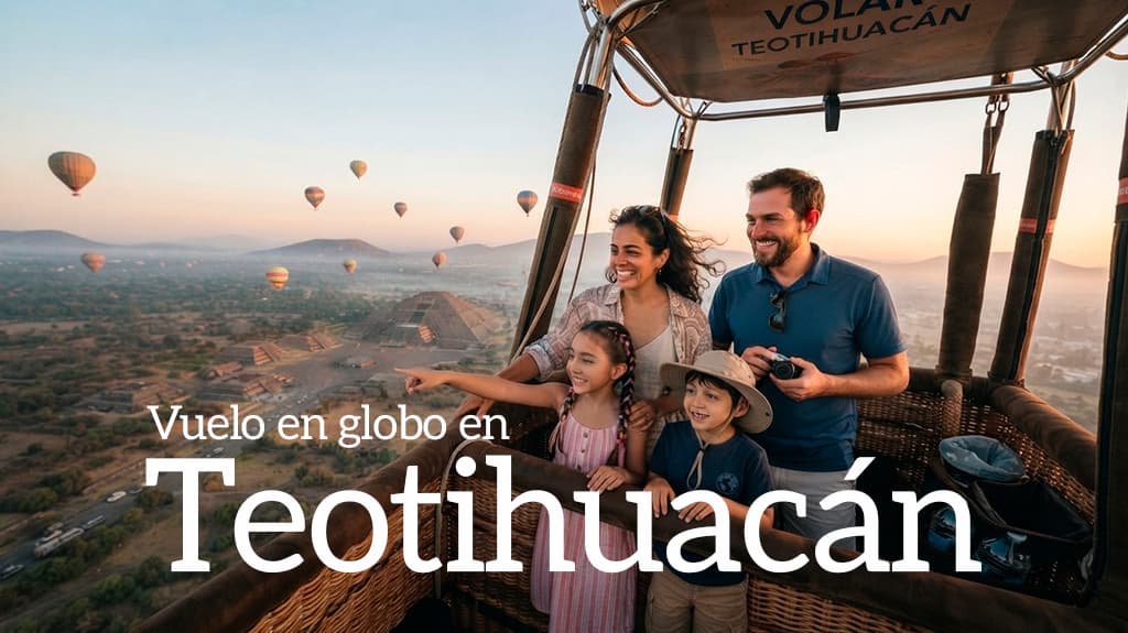 Vuelo en Globo en Teotihuacan